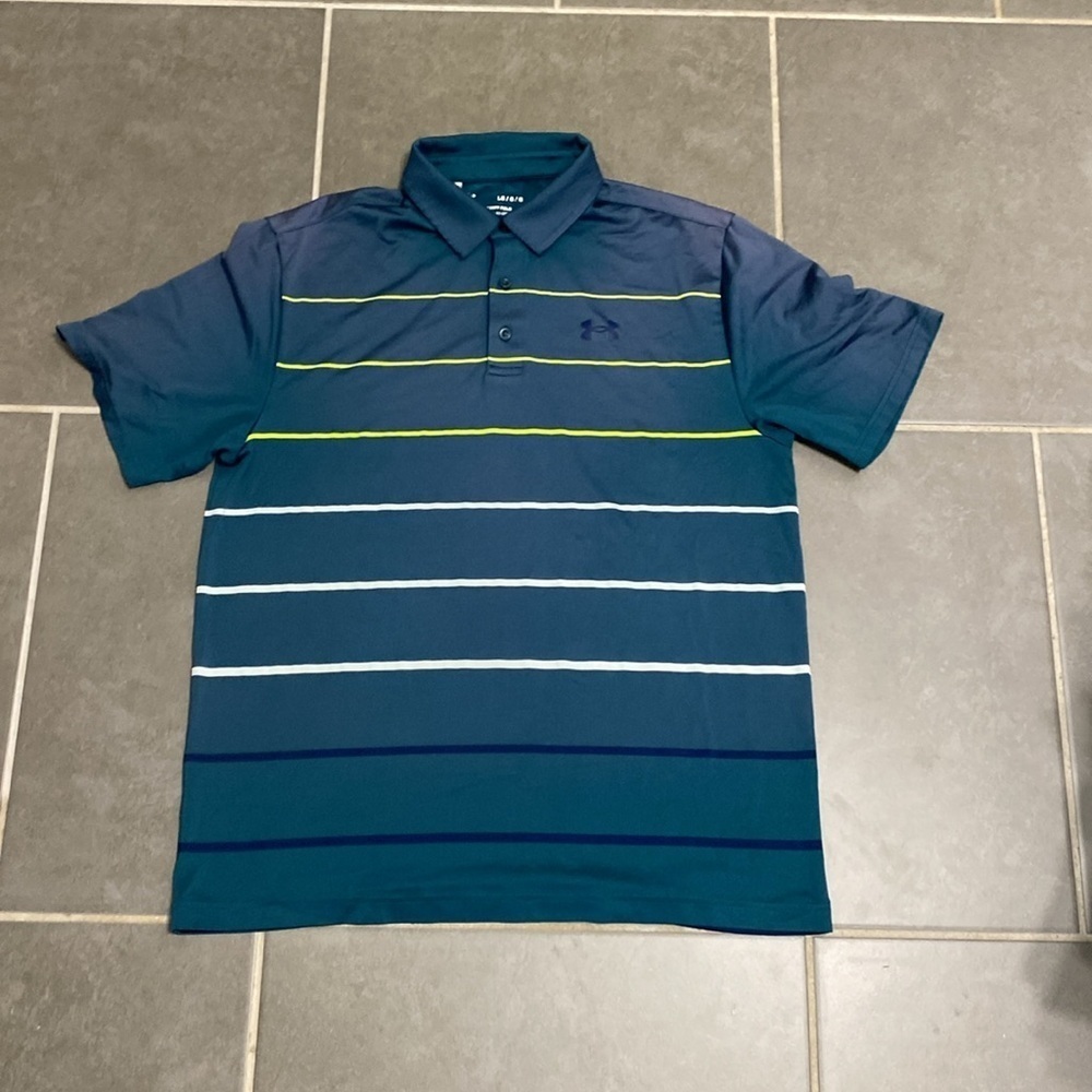 Under Armour polo. Size Large. - Picture 3 of 4